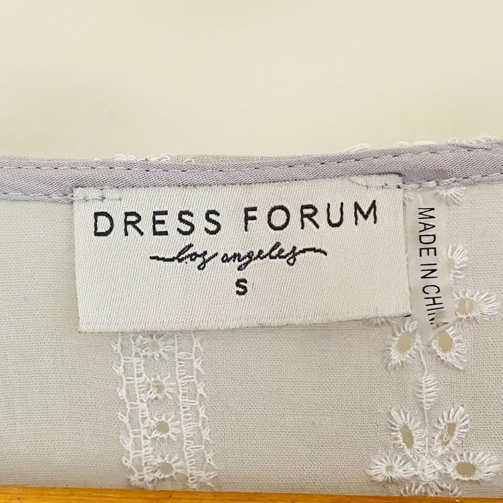 DRESS FOROM MAXI RUFFLED DRESS - Picture 9 of 9